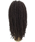 Lika Natural Black Dreadlock Braid Synthetic Wig