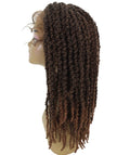 Lika Light Brown Dreadlock Braid Synthetic Wig