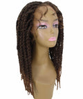 Lika Light Brown Dreadlock Braid Synthetic Wig