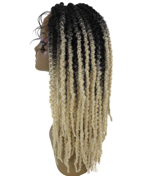 Lika Blonde Ombre Dreadlock Braid Synthetic Wig