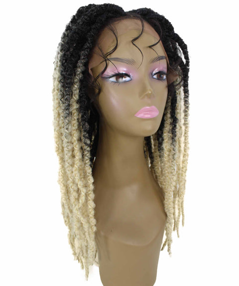 Lika Blonde Ombre Dreadlock Braid Synthetic Wig