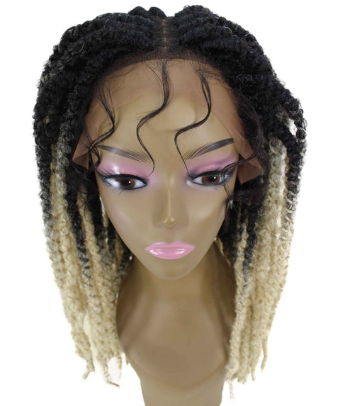 Lika Blonde Ombre Dreadlock Braid Synthetic Wig