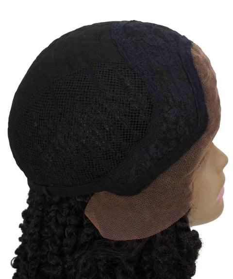 Virgin Human Fertilizer Braided Glueless Lace Front Wigs