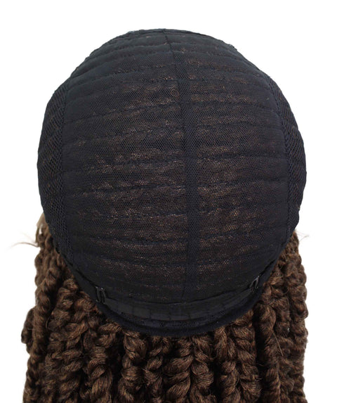 Virgin Human Fertilizer Braided Glueless Lace Front Wigs