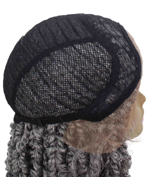 Virgin Human Fertilizer Braided Glueless Lace Front Wigs