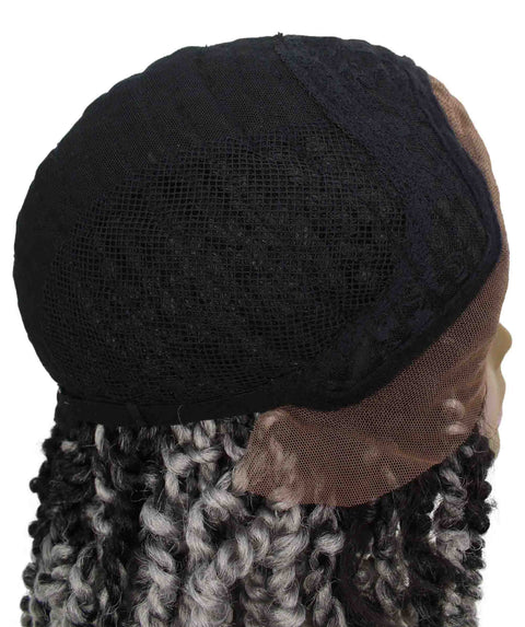 Virgin Human Fertilizer Braided Glueless Lace Front Wigs