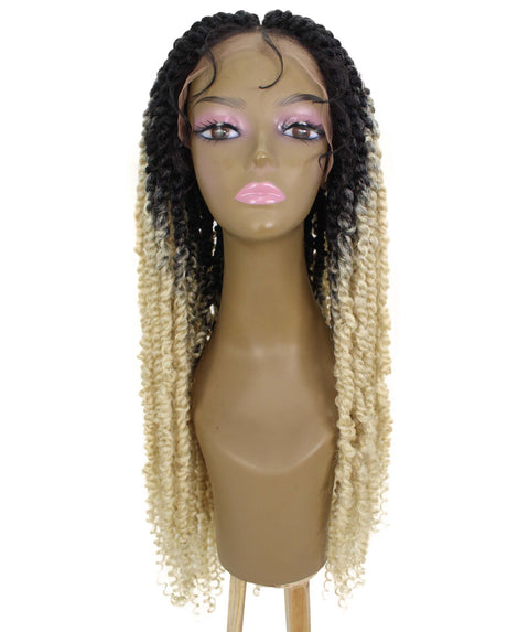 Esosa Blonde Ombre Twisted Braid Synthetic Wig
