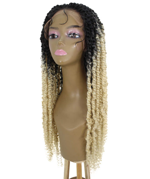 Esosa Blonde Ombre Twisted Braid Synthetic Wig