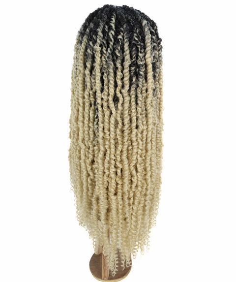 Esosa Blonde Ombre Twisted Braid Synthetic Wig