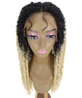 Esosa Blonde Ombre Twisted Braid Synthetic Wig