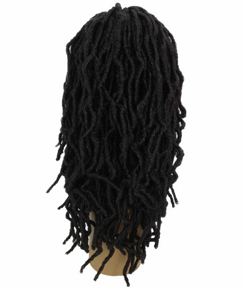 Dara Natural Black Box Braids Lace Wig