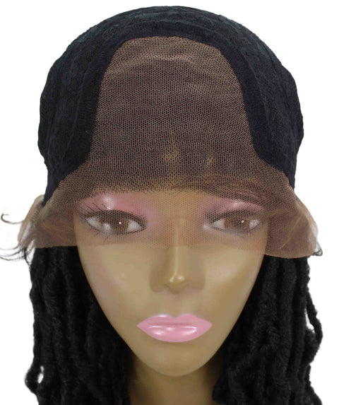 Remy Pink Human Hair Braided Honey Blonde Lace Front Wigs