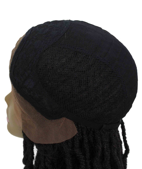 Remy Pink Human Hair Braided Honey Blonde Lace Front Wigs