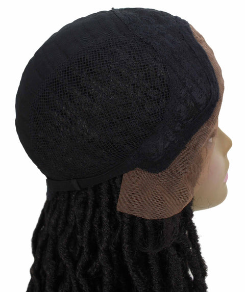 Remy Pink Human Hair Braided Honey Blonde Lace Front Wigs