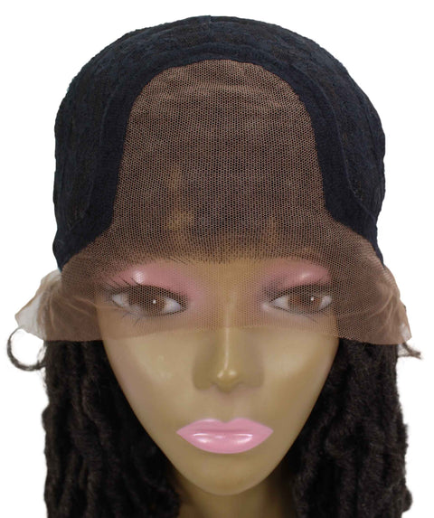 Remy Pink Human Hair Braided Honey Blonde Lace Front Wigs