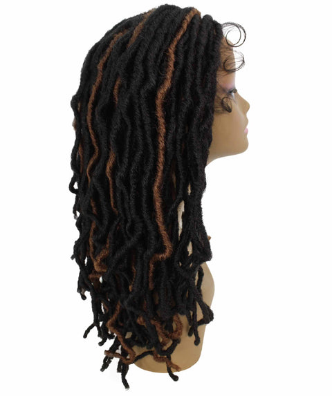 Dara Light Brown Ombre Box Braids Lace Wig