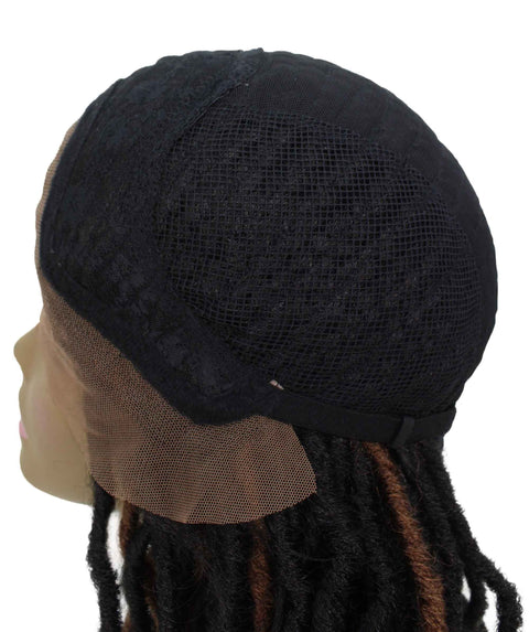 Remy Pink Human Hair Braided Honey Blonde Lace Front Wigs