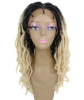 Dara Blonde Ombre Box Braids Lace Wig