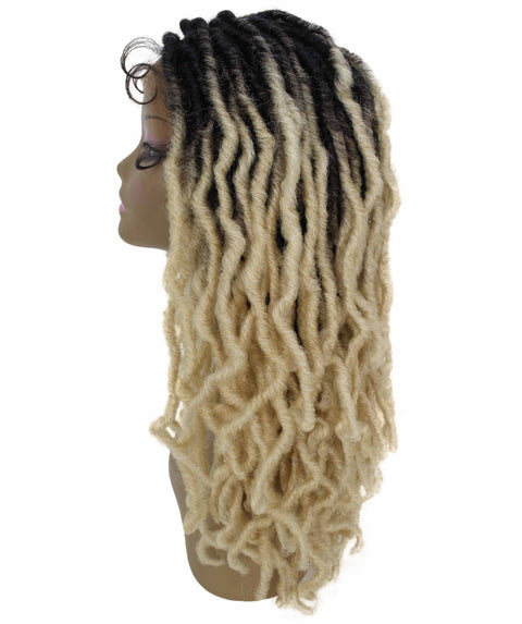Dara Blonde Ombre Box Braids Lace Wig
