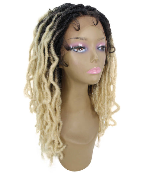 Dara Blonde Ombre Box Braids Lace Wig