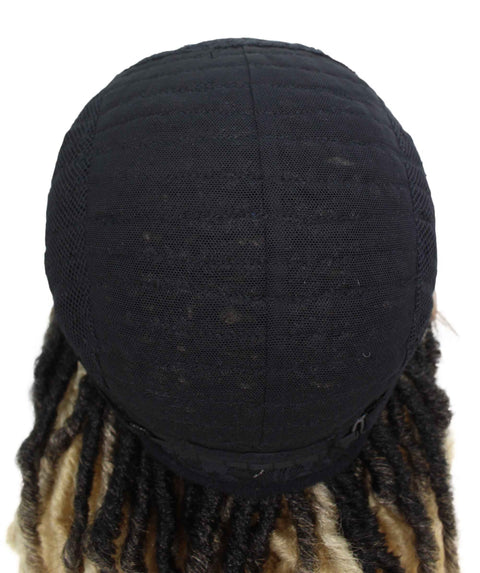 Remy Pink Human Hair Braided Honey Blonde Lace Front Wigs