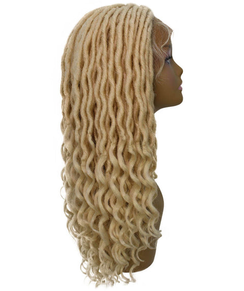 Andrea 25 Inch Light Blonde Bohemian Braid wig