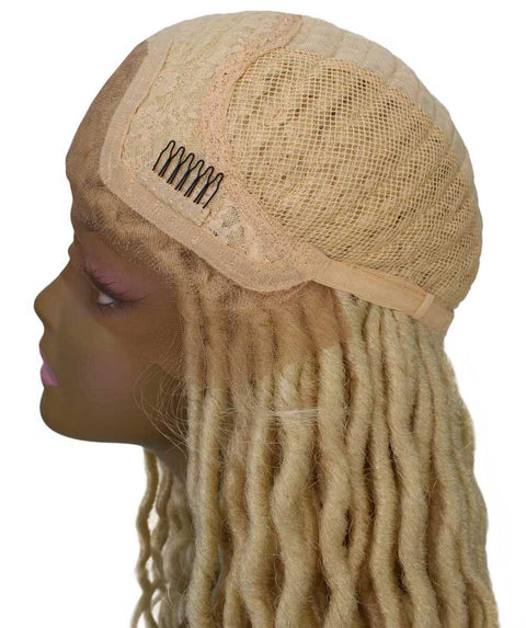 Human Hair Braided Lace Front Lightweight Wigs American