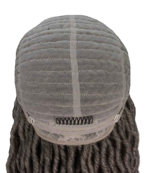 Human Hair Braided Lace Front Lightweight Wigs American