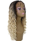 Andrea 25 Inch Blonde Ombre Bohemian Braid wig