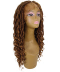 Andrea 25 Inch Copper Blonde Bohemian Braid wig