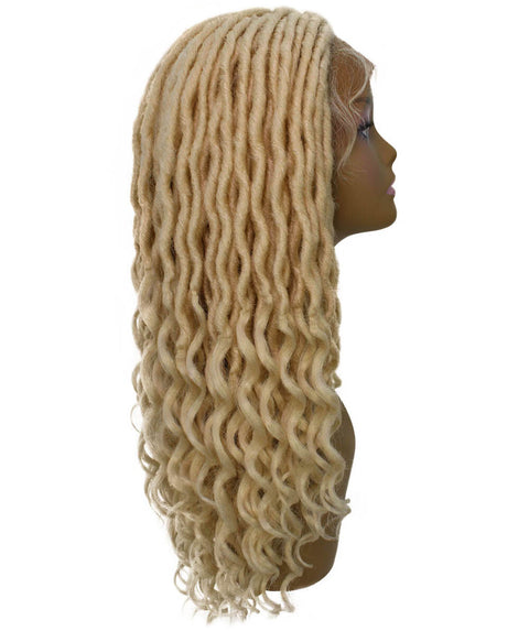 Andrea 15 Inch Light Blonde Bohemian Braid wig