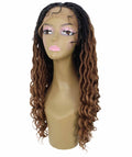 Andrea 15 Inch Copper Blonde Ombre Bohemian Braid wig
