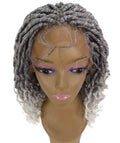 Andrea 15 Inch White Ombre Bohemian Braid wig