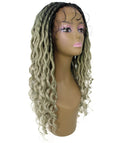 Andrea 19 Inch Grey Ombre Bohemian Braid wig