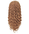 Andrea 19 Inch Golden Blonde Bohemian Braid wig