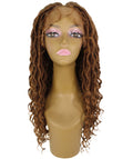Andrea 19 Inch Copper Blonde Bohemian Braid wig