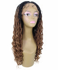 Andrea 19 Inch Copper ombre Bohemian Braid wig