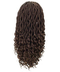 Andrea 22 Inch Chestnut Brown Bohemian Braid wig