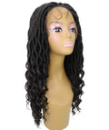 Andrea 31 Inch Natural Black Bohemian Braid wig