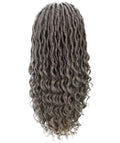 Andrea 37 Inch Grey Bohemian Braid wig