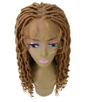 Andrea 37 Inch Golden Blonde Bohemian Braid wig