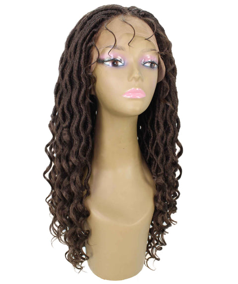 Best Human Hair Fully Braided Lace Front Ginger Wigs