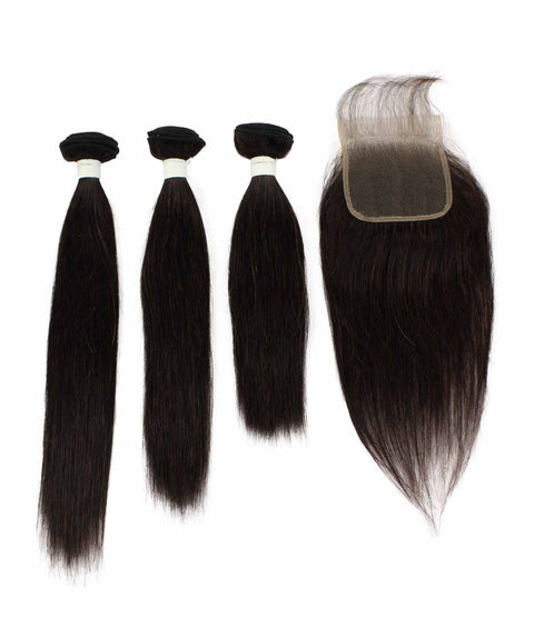 Naural Black Virgin Hair closure