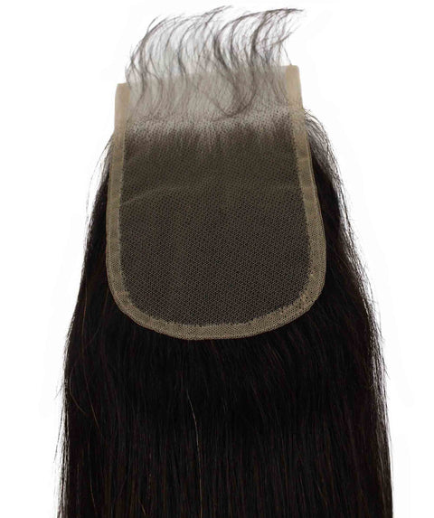 Virgin human hair, Human hair lace closure for black women
