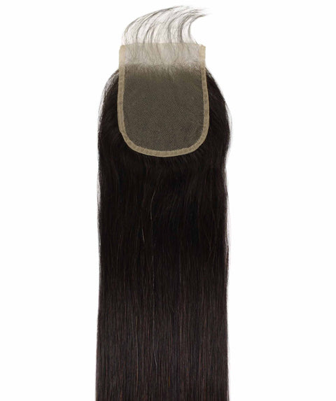 Virgin human hair, Human hair lace closure for black women