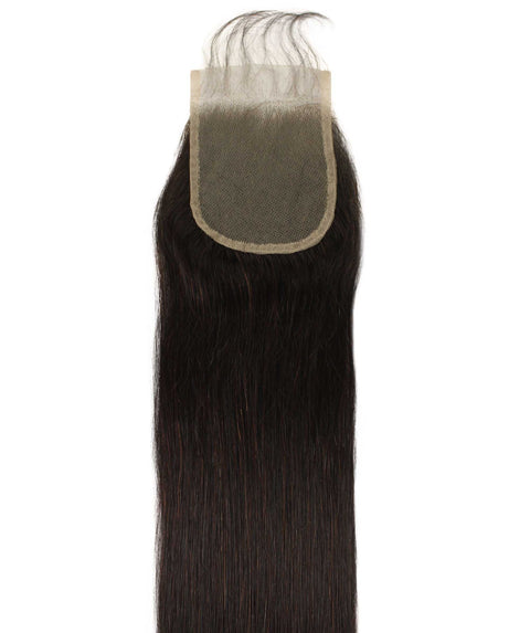 Virgin human hair, Human hair lace closure for black women