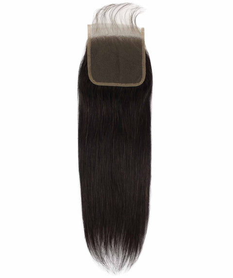 Brazilian hair lace closure in black women, Natural human hair weaving