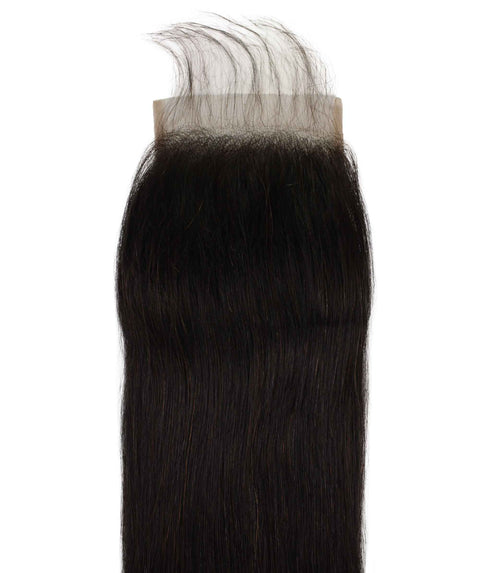 Brazilian hair lace closure in black women, Natural human hair weaving