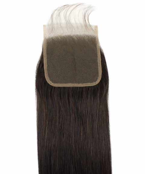 Brazilian hair lace closure in black women, Natural human hair weaving