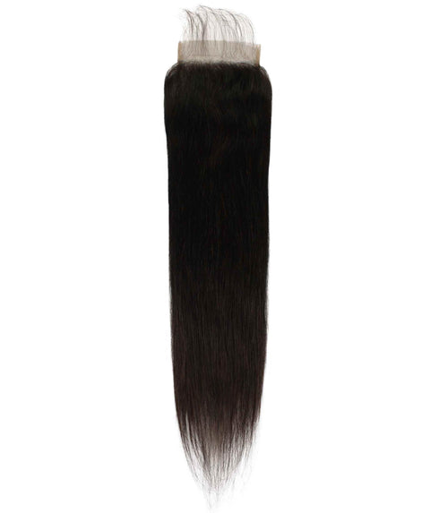 Brazilian hair lace closure in black women, Natural human hair weaving